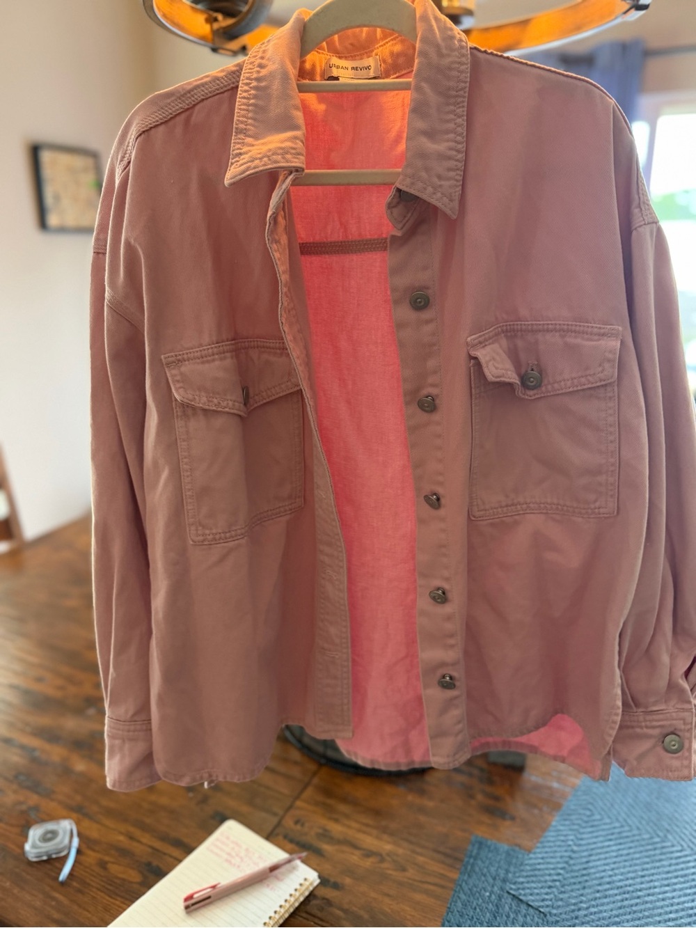 Urban Renewal Vintage-inspired Rose Jean Jacket